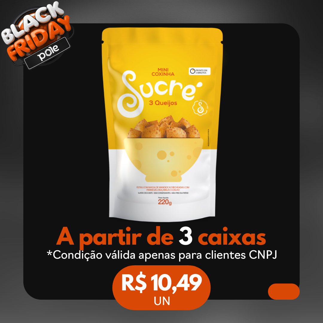 Coxinha de Queijo 220g - Sucré